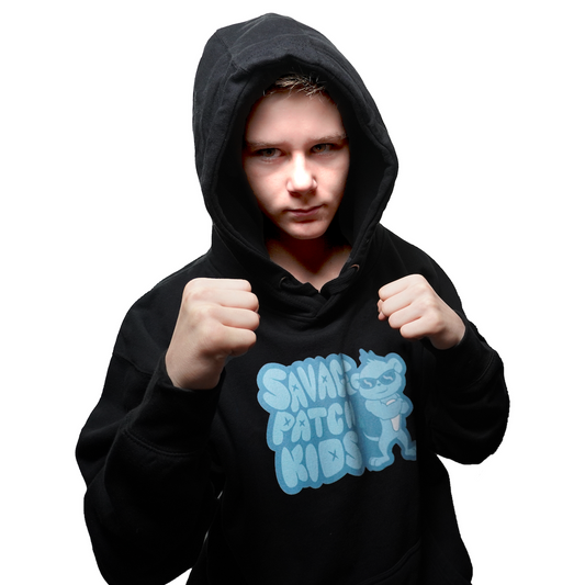 Youth "Patch in Blue" Hoodie