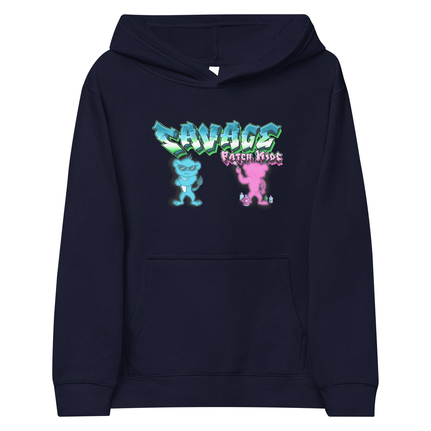 Youth Blue Savage Tagging Hoodie