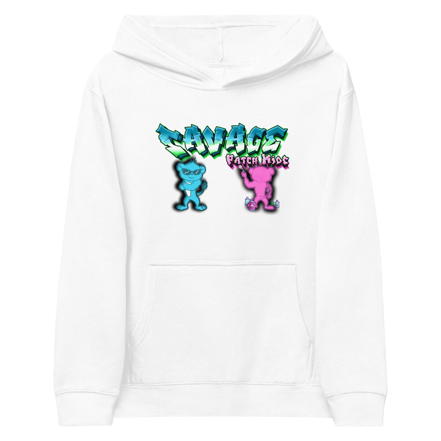 Youth Blue Savage Tagging Hoodie