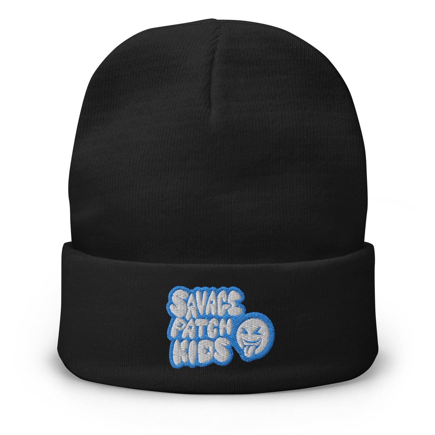 Blue Savage Smile Beanie