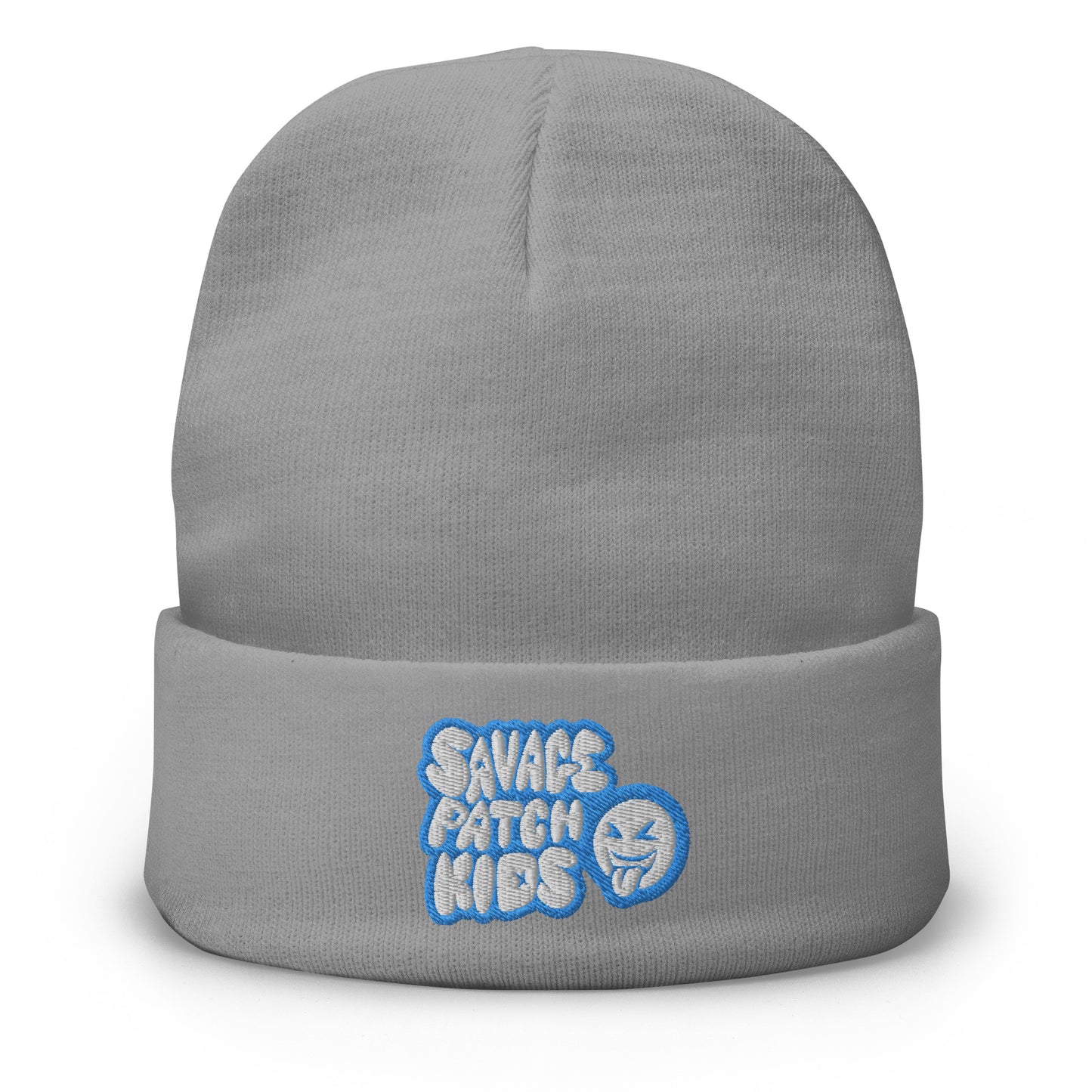 Blue Savage Smile Beanie