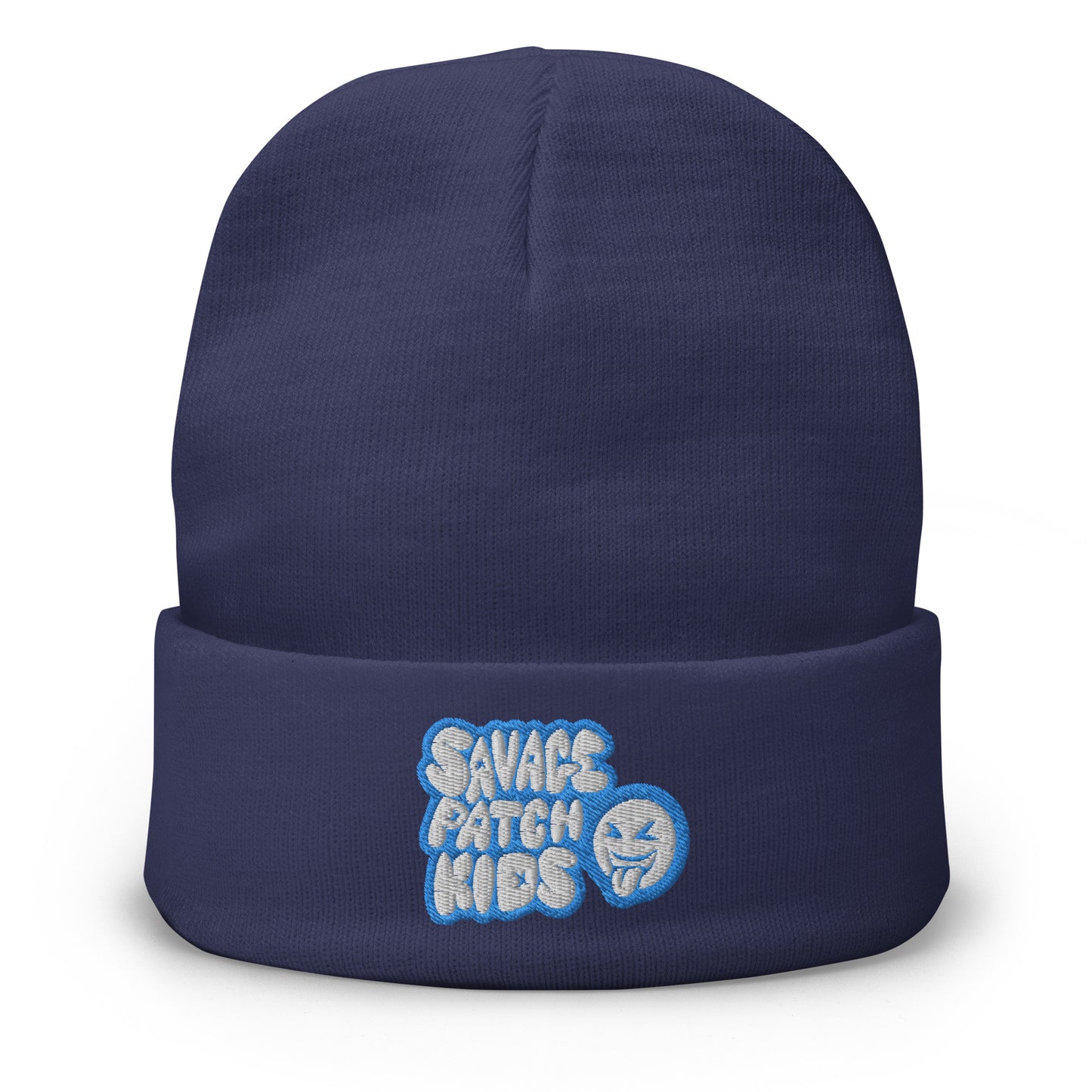 Blue Savage Smile Beanie