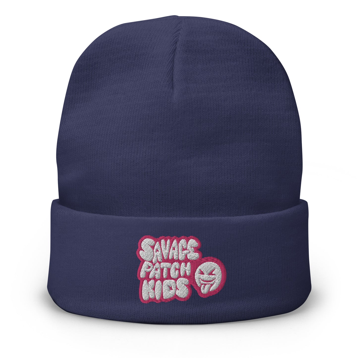 Pink Savage Smile Beanie