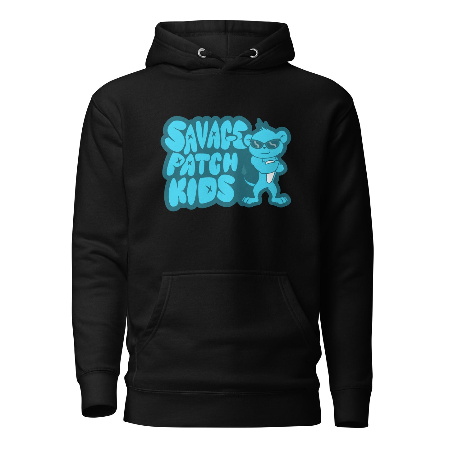Adult "Patch in Blue" Hoodie