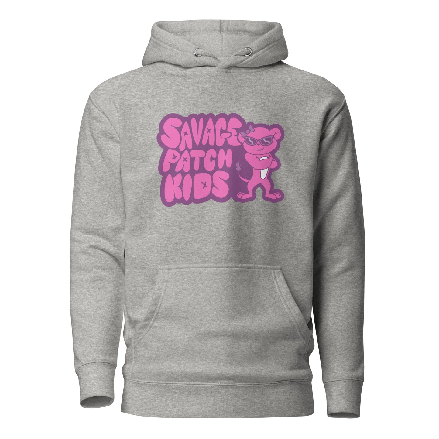 Adult "Patch" in Pink Hoodie