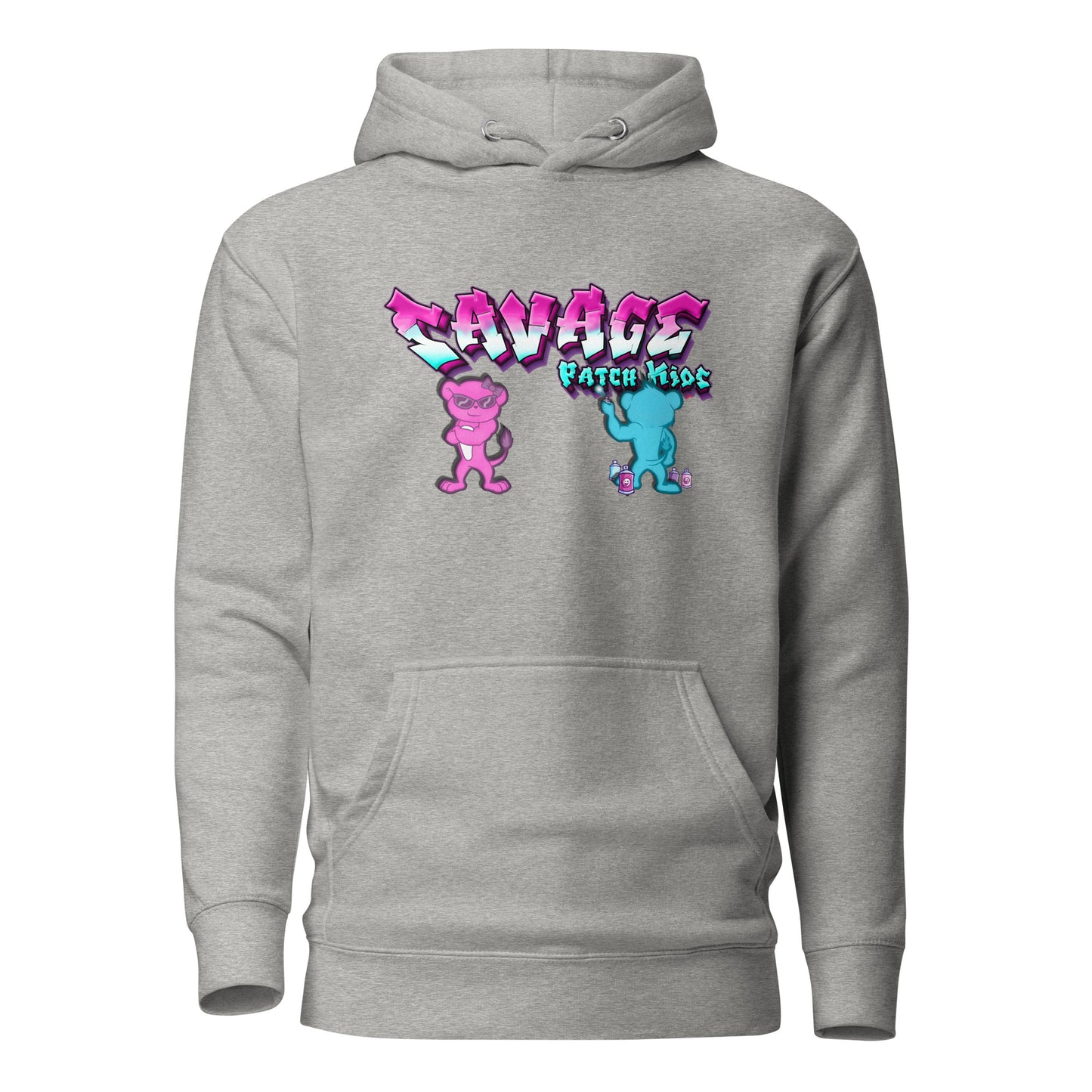 Adult Pink Savage Tagging Hoodie