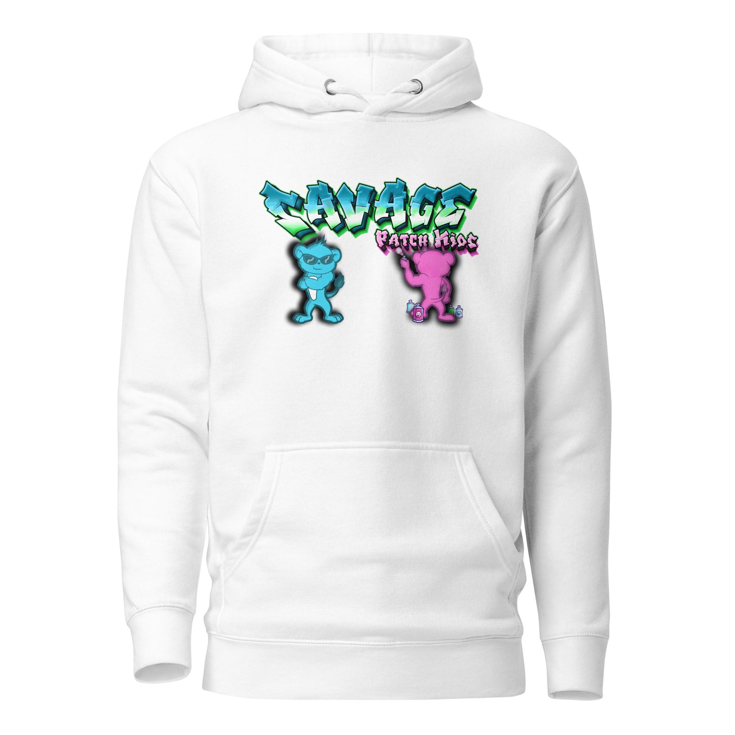 Adult Blue Savage Tagging Hoodie