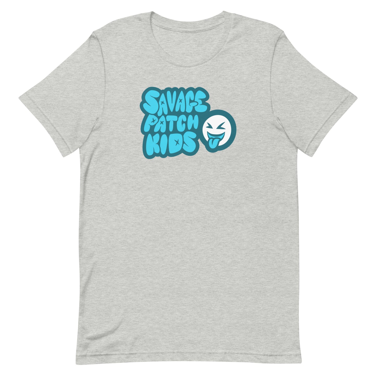 Adult Blue Savage Smile Tee