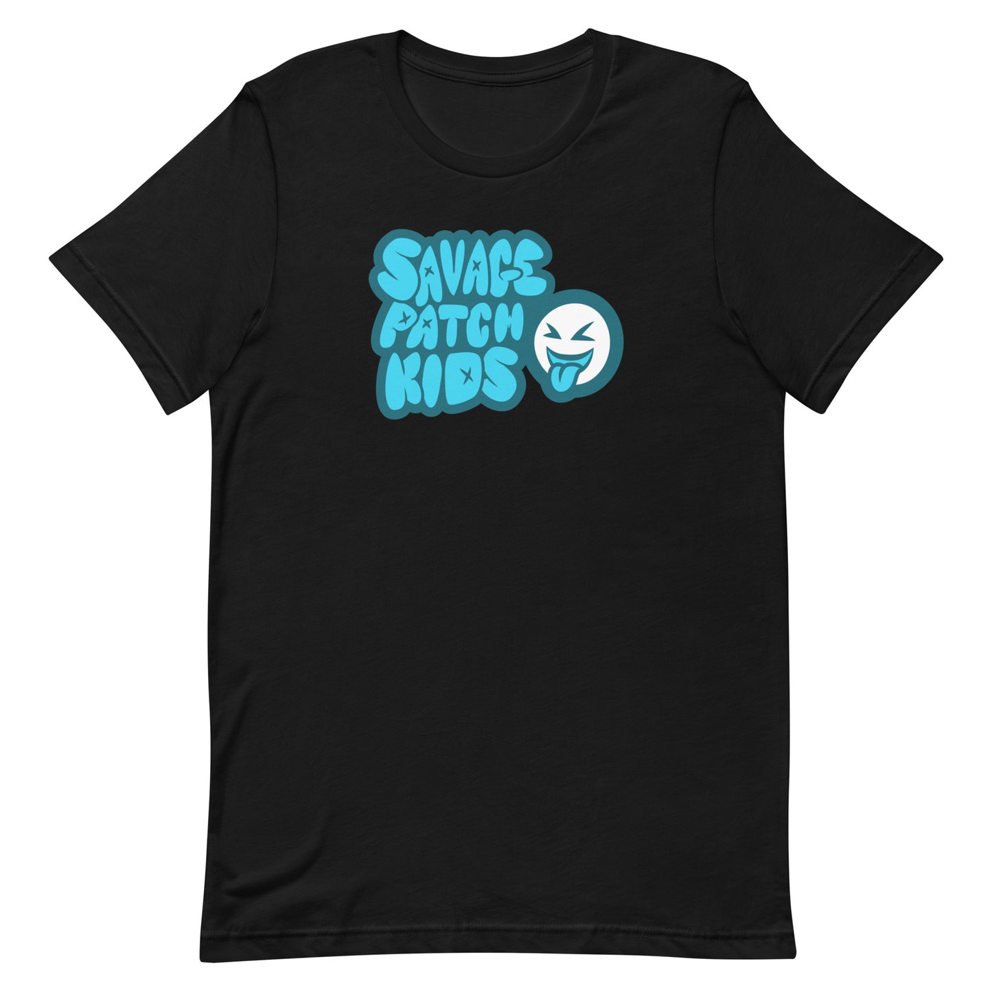 Adult Blue Savage Smile Tee