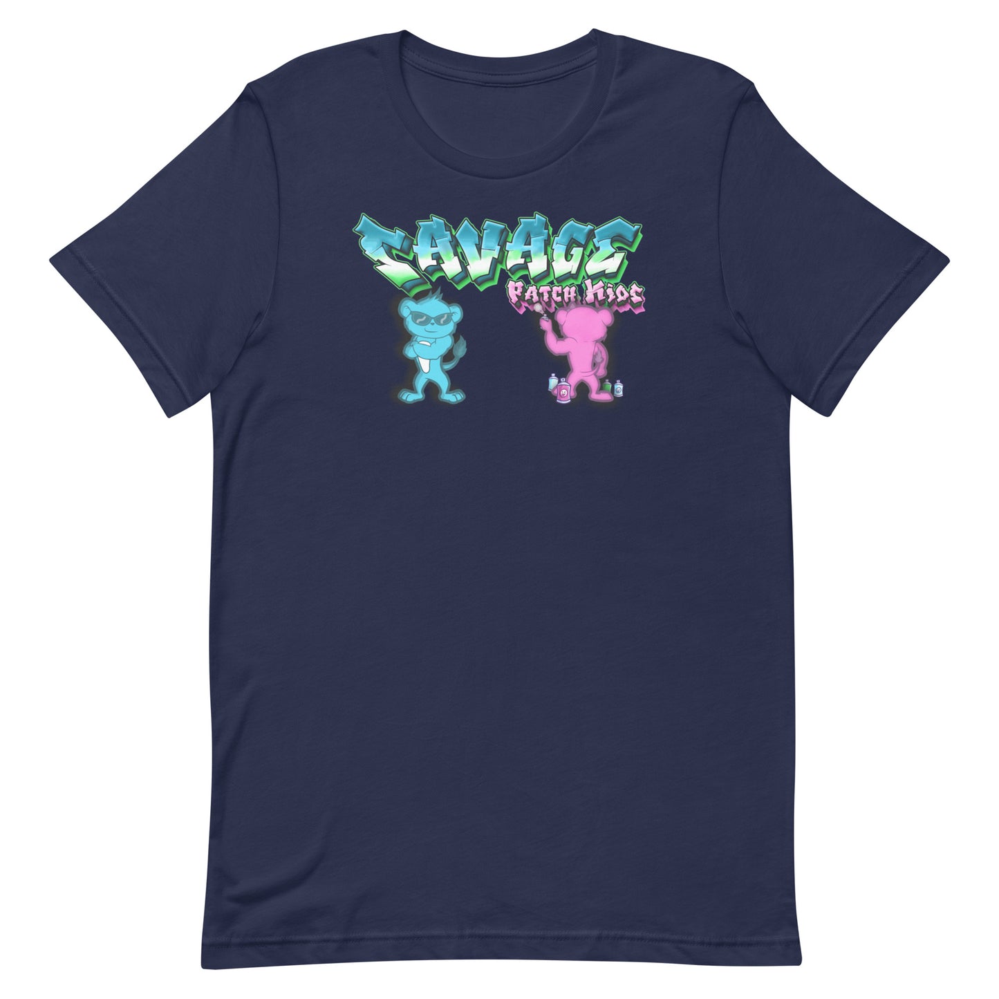 Adult Blue Savage Tagging Tee