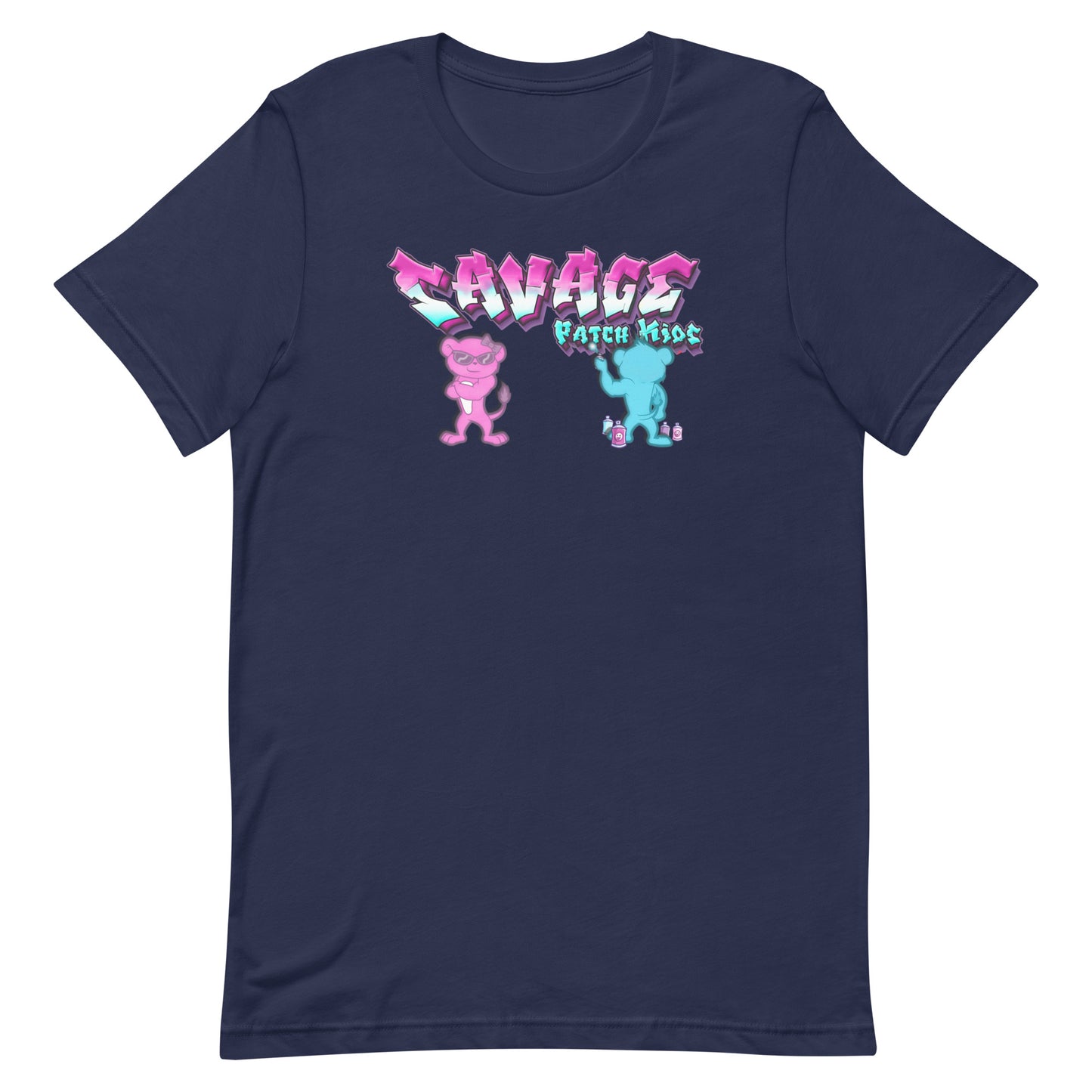 Adult Pink Savage Tagging Tee