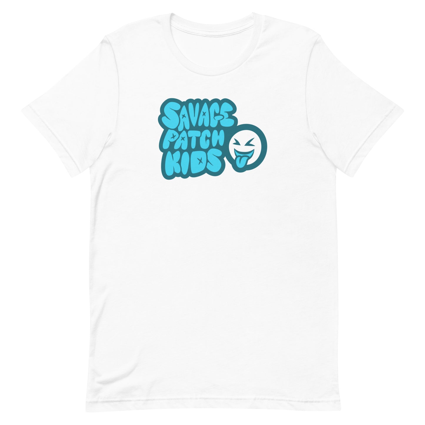 Adult Blue Savage Smile Tee