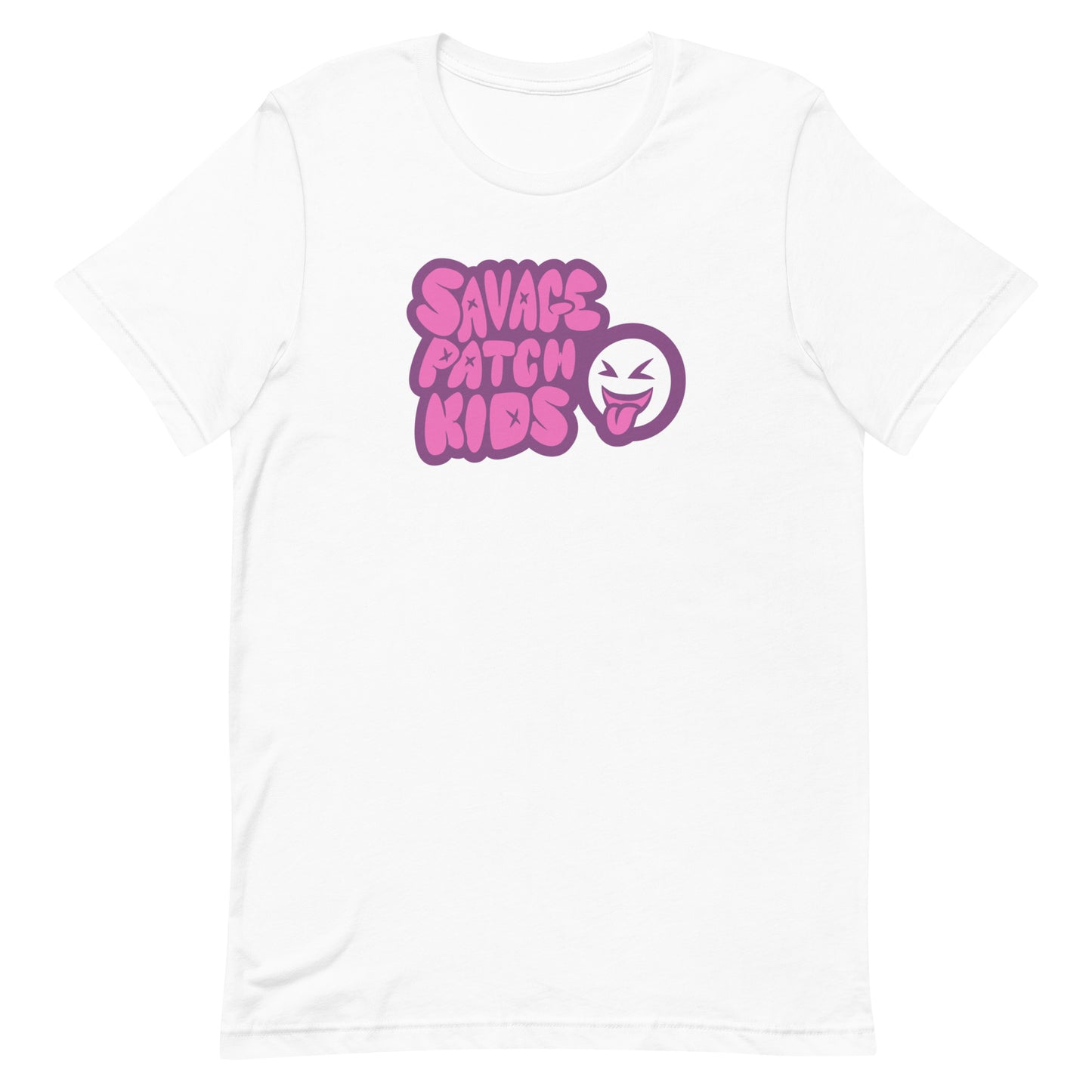 Adult Pink Savage Smile Tee