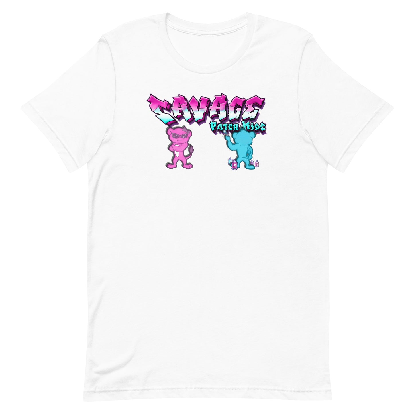 Adult Pink Savage Tagging Tee