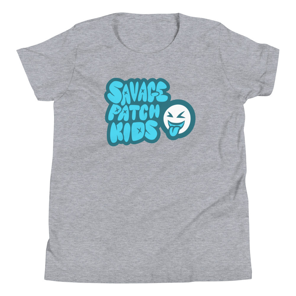 Youth Blue Savage Smile Tee