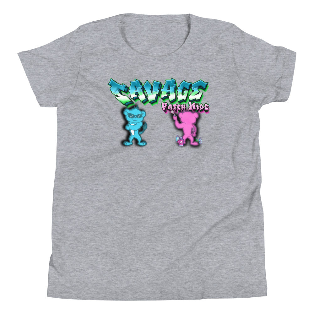 Youth Blue Savage Tagging Tee