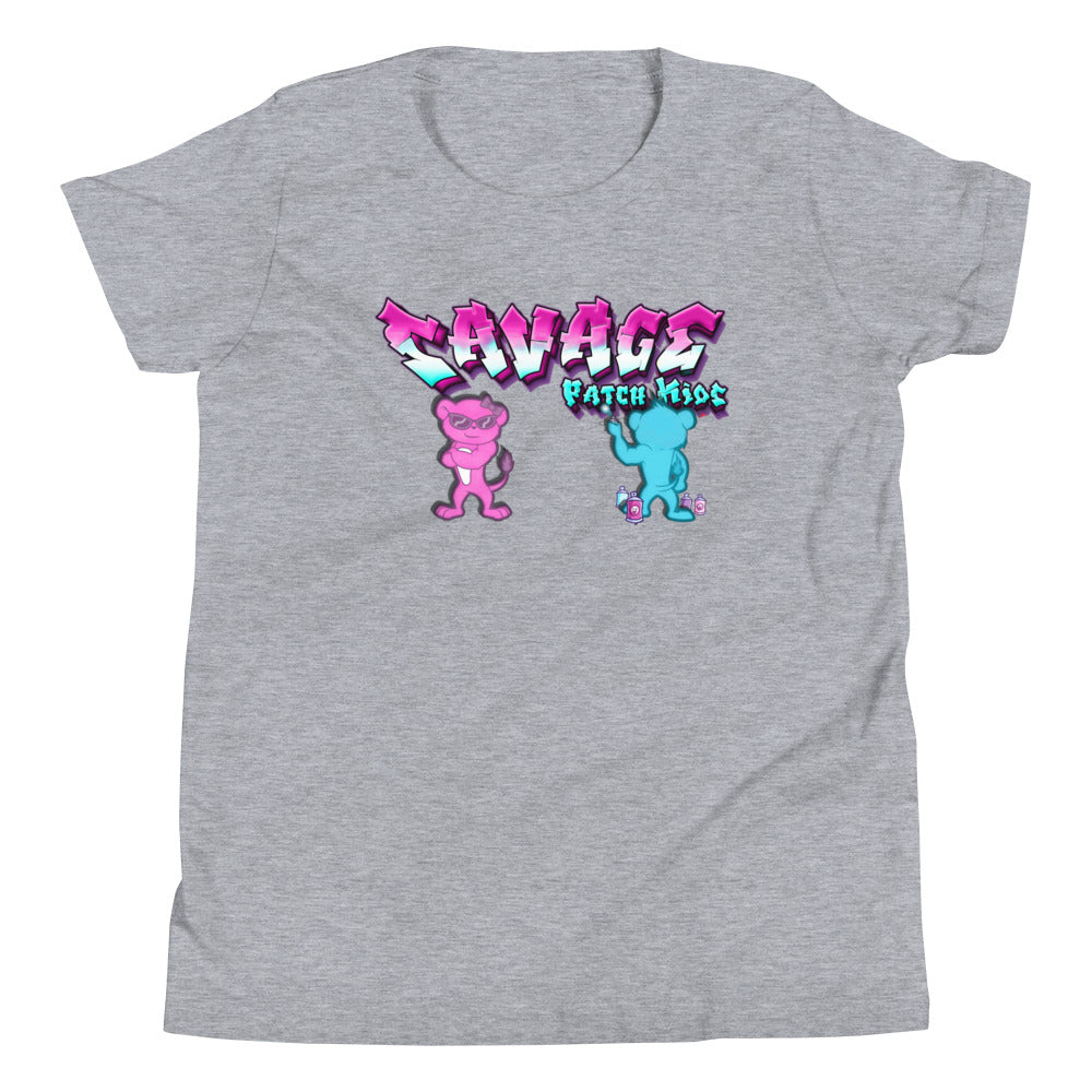 Youth Pink Savage Tagging Tee