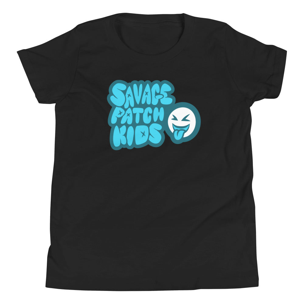 Youth Blue Savage Smile Tee
