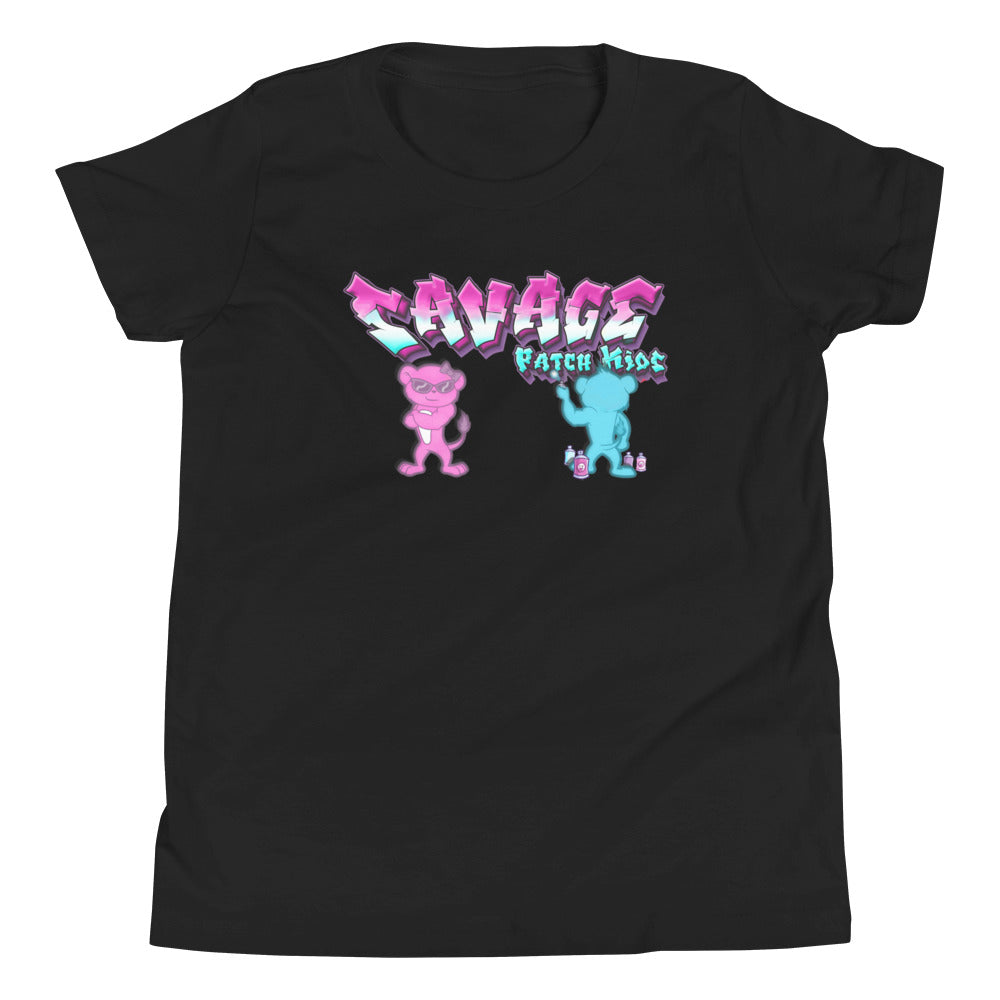 Youth Pink Savage Tagging Tee