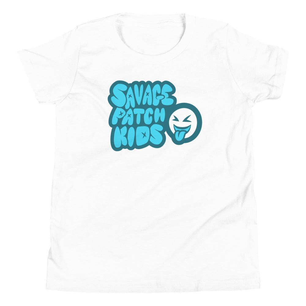 Youth Blue Savage Smile Tee