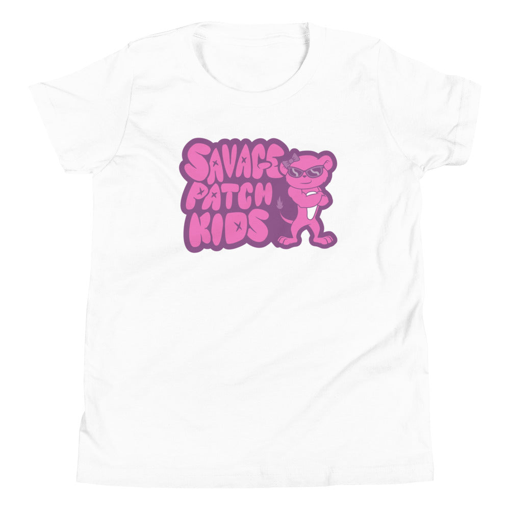 Youth "Patch" in Pink Tee