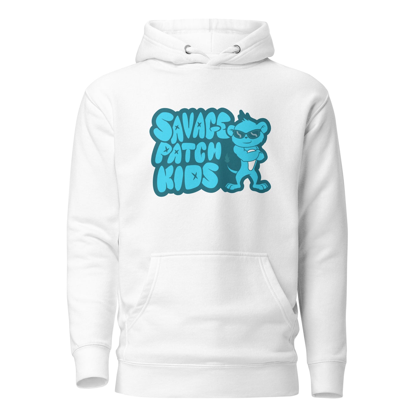 Adult "Patch in Blue" Hoodie
