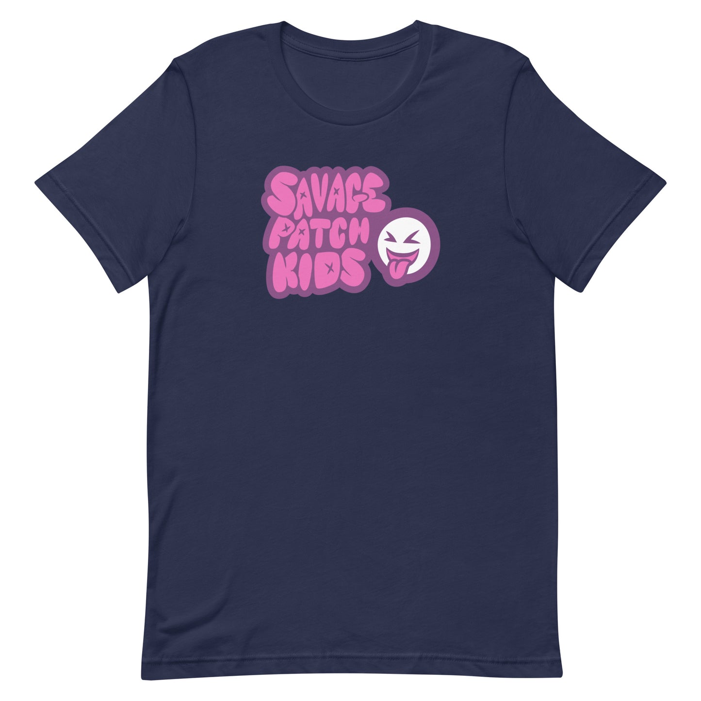 Adult Pink Savage Smile Tee