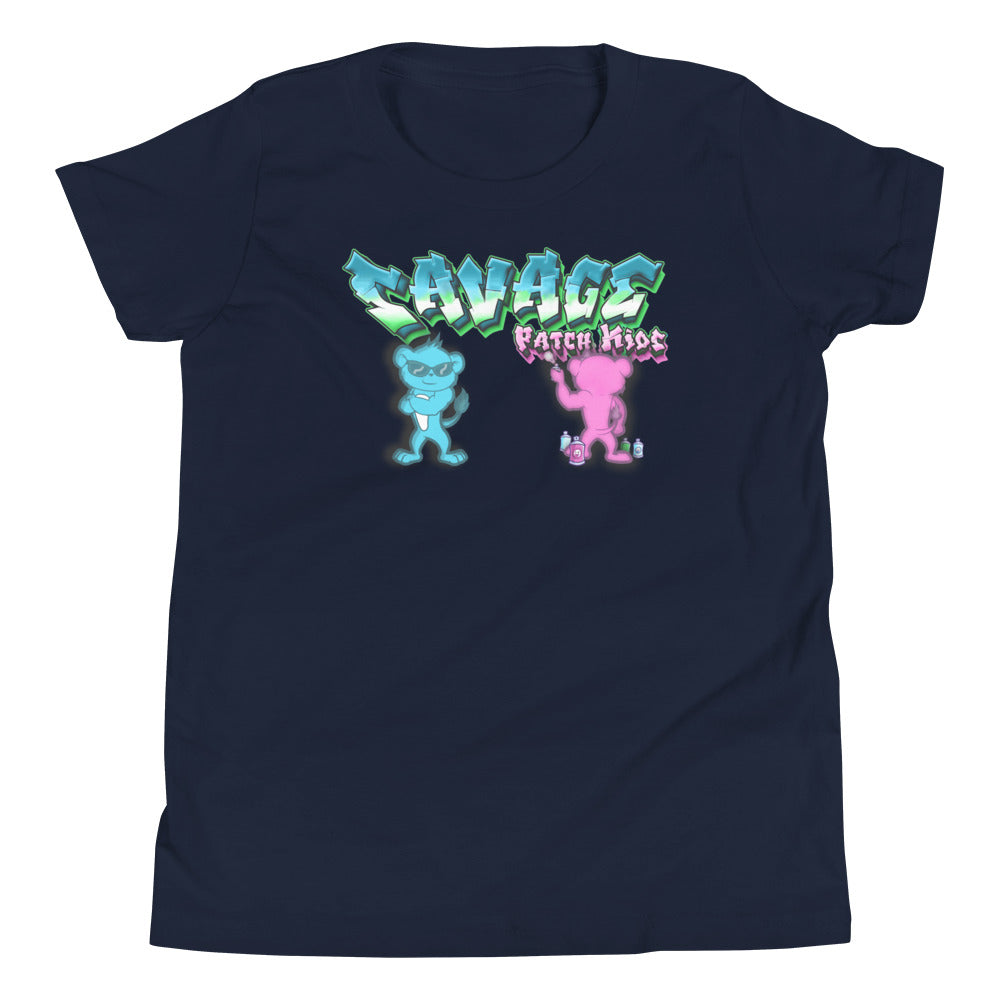 Youth Blue Savage Tagging Tee